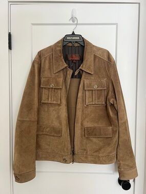 Danier Desert Suede Leather Jacket